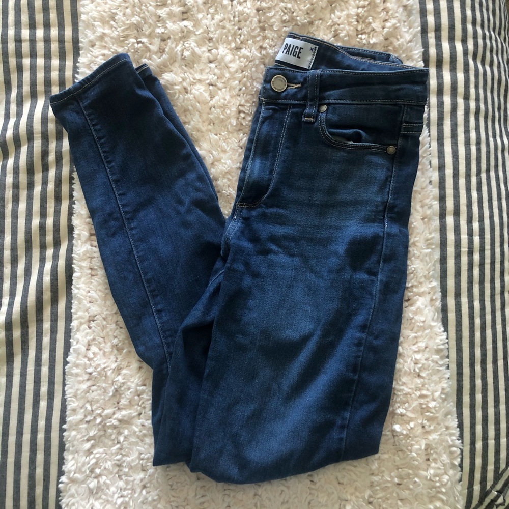 PAIGE hoxton ankle jeans